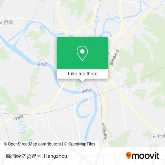 临浦经济贸易区 map