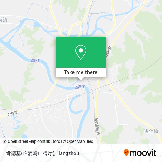 肯德基(临浦峙山餐厅) map