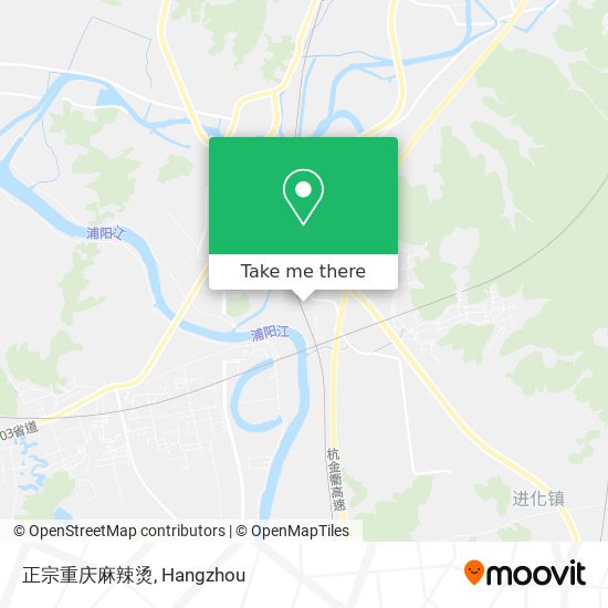 正宗重庆麻辣烫 map