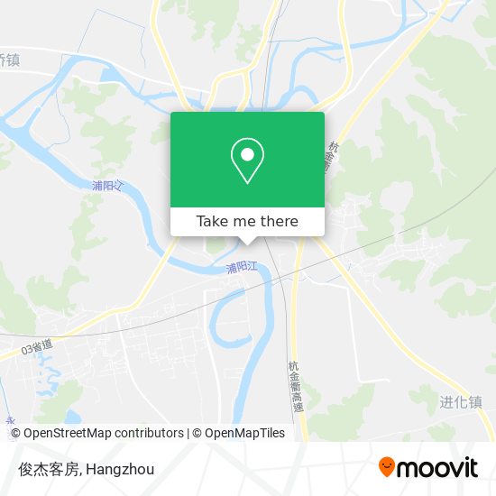 俊杰客房 map