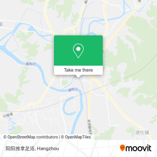 阳阳推拿足浴 map