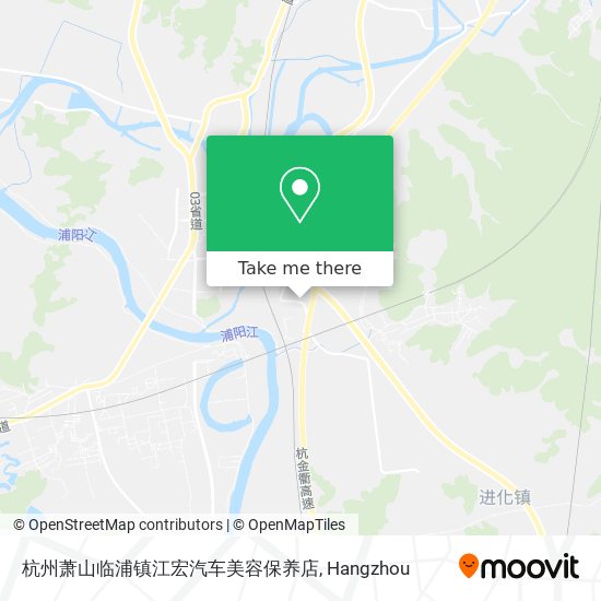 杭州萧山临浦镇江宏汽车美容保养店 map