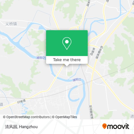清风园 map