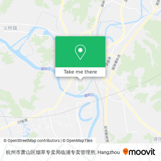 杭州市萧山区烟草专卖局临浦专卖管理所 map