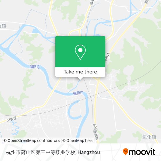 杭州市萧山区第三中等职业学校 map