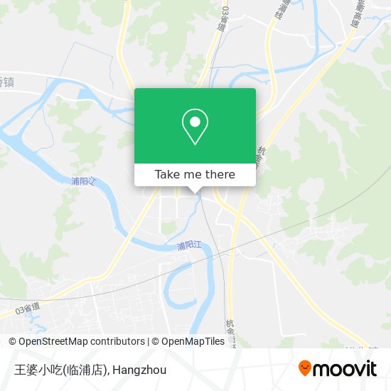 王婆小吃(临浦店) map
