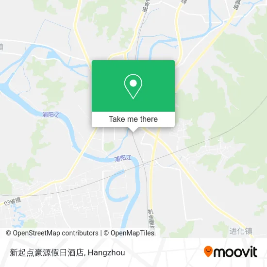 新起点豪源假日酒店 map