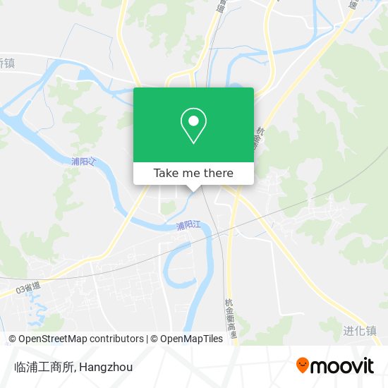 临浦工商所 map
