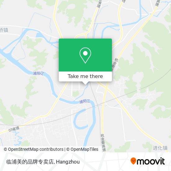 临浦美的品牌专卖店 map
