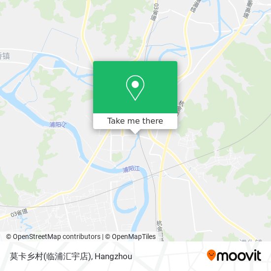 莫卡乡村(临浦汇宇店) map