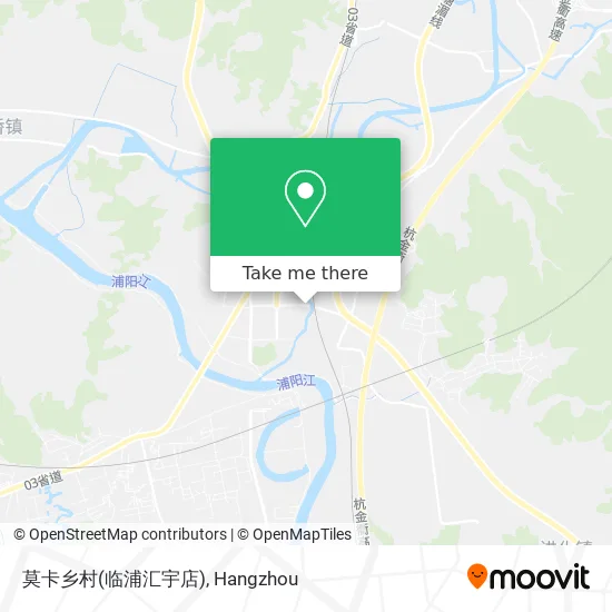 莫卡乡村(临浦汇宇店) map