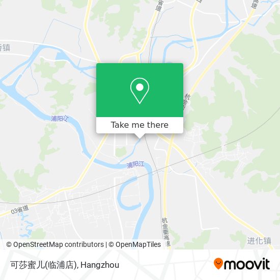 可莎蜜儿(临浦店) map