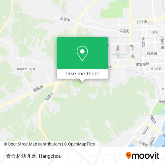 青云桥幼儿园 map