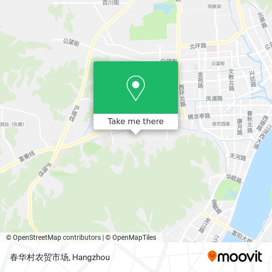 春华村农贸市场 map