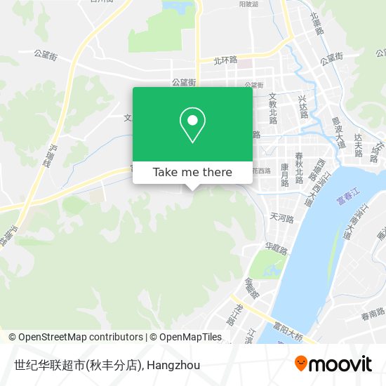 世纪华联超市(秋丰分店) map
