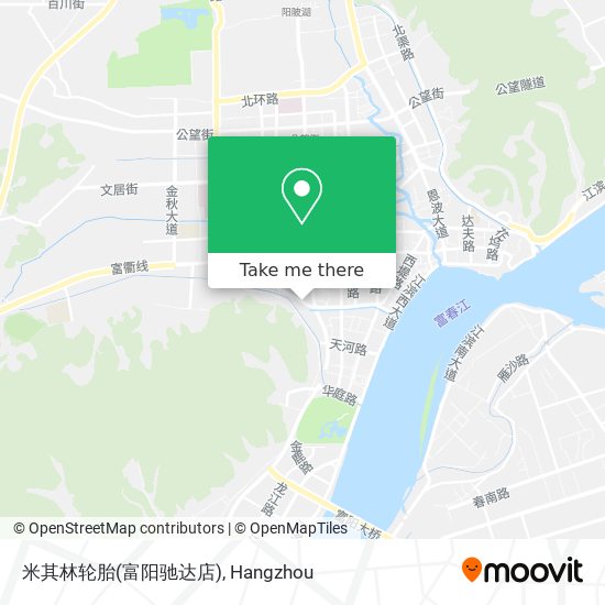 米其林轮胎(富阳驰达店) map