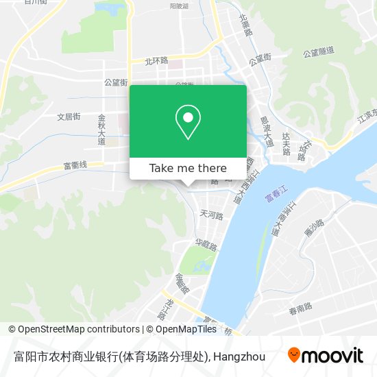 富阳市农村商业银行(体育场路分理处) map