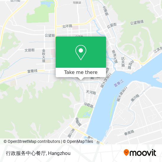 行政服务中心餐厅 map
