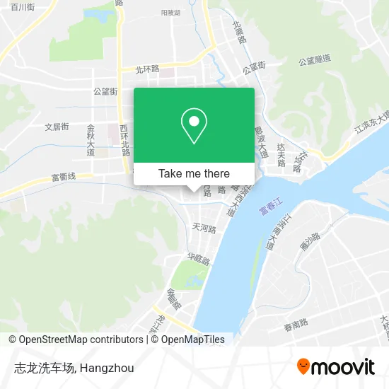 志龙洗车场 map