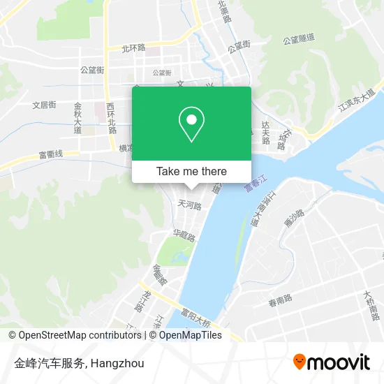 金峰汽车服务 map