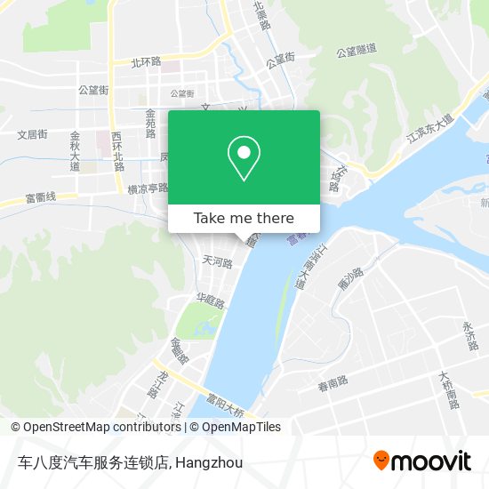 车八度汽车服务连锁店 map