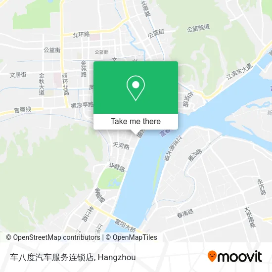 车八度汽车服务连锁店 map
