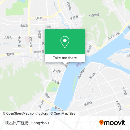 顺杰汽车租赁 map