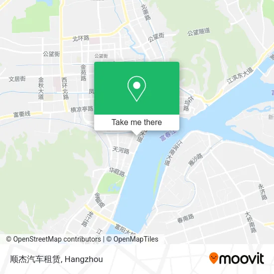 顺杰汽车租赁 map