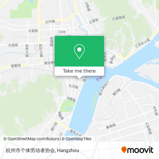 杭州市个体劳动者协会 map