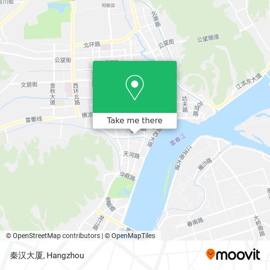 秦汉大厦 map