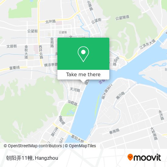 朝阳弄11幢 map