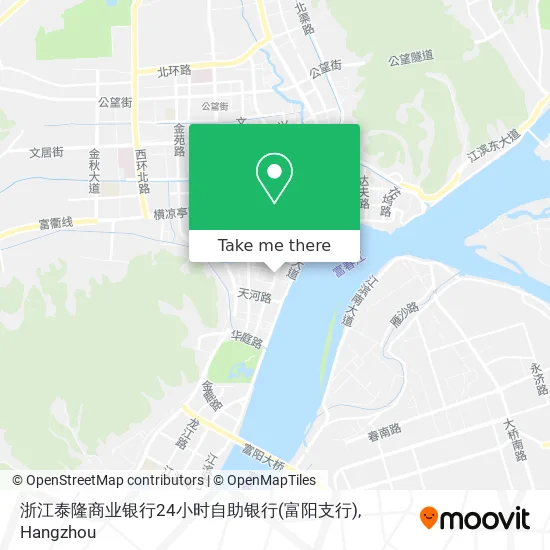 浙江泰隆商业银行24小时自助银行(富阳支行) map