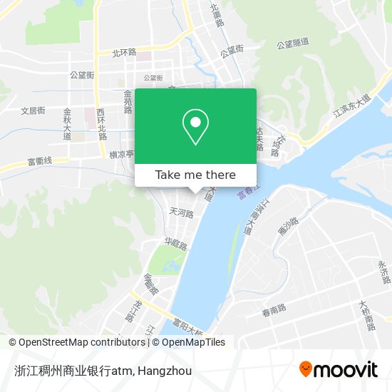 浙江稠州商业银行atm map