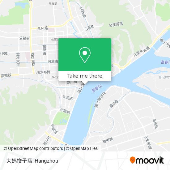 大妈饺子店 map