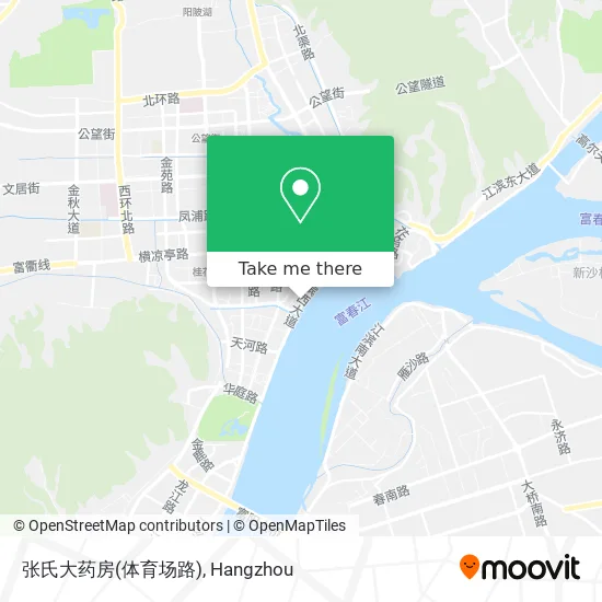 张氏大药房(体育场路) map