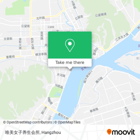 唯美女子养生会所 map