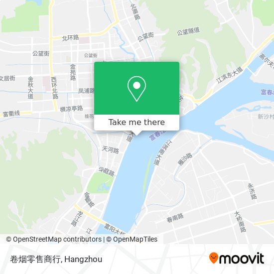 卷烟零售商行 map