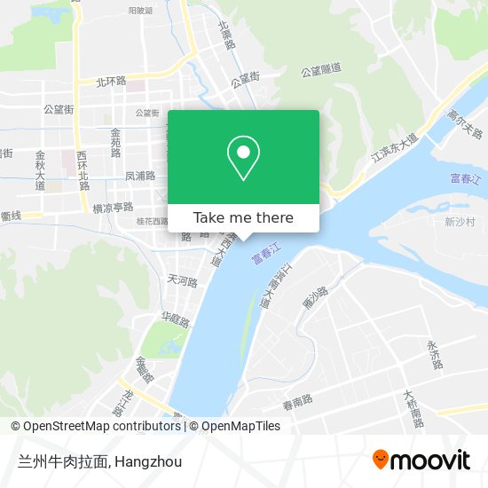 兰州牛肉拉面 map