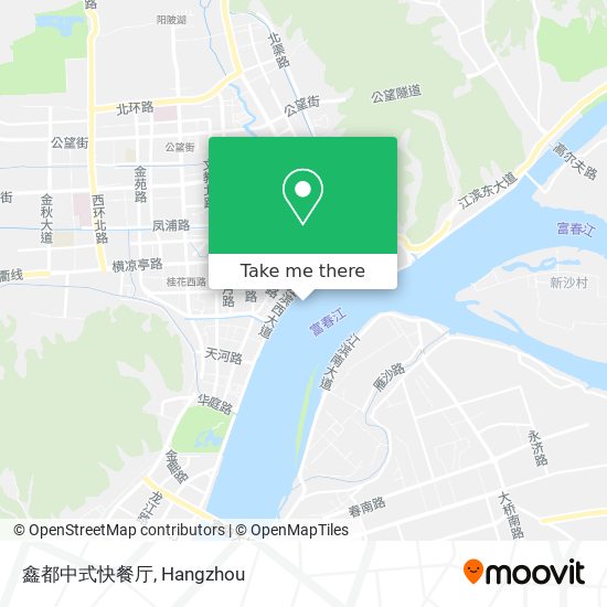 鑫都中式快餐厅 map
