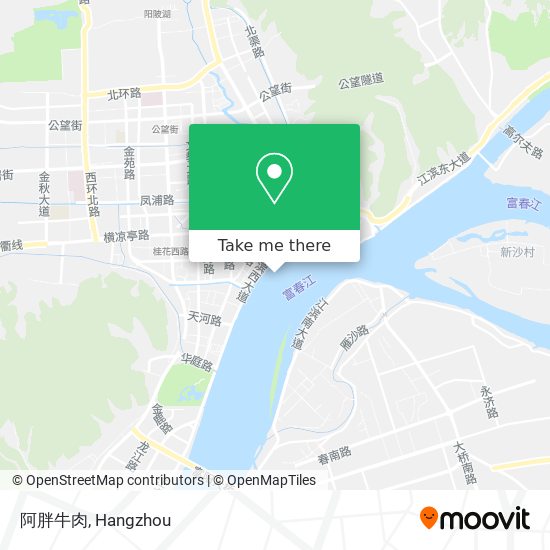 阿胖牛肉 map