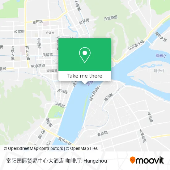 富阳国际贸易中心大酒店-咖啡厅 map