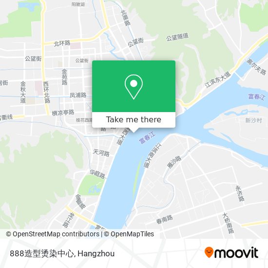 888造型烫染中心 map
