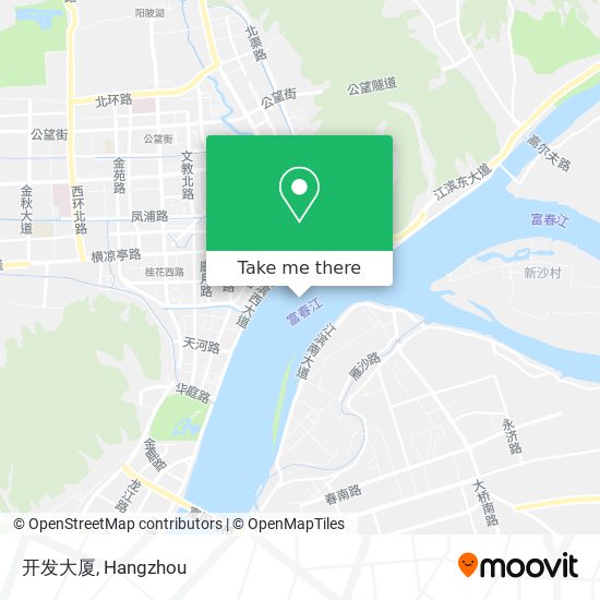 开发大厦 map
