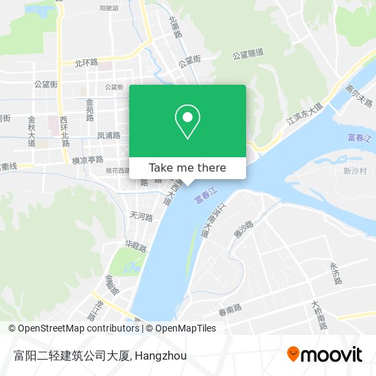 富阳二轻建筑公司大厦 map