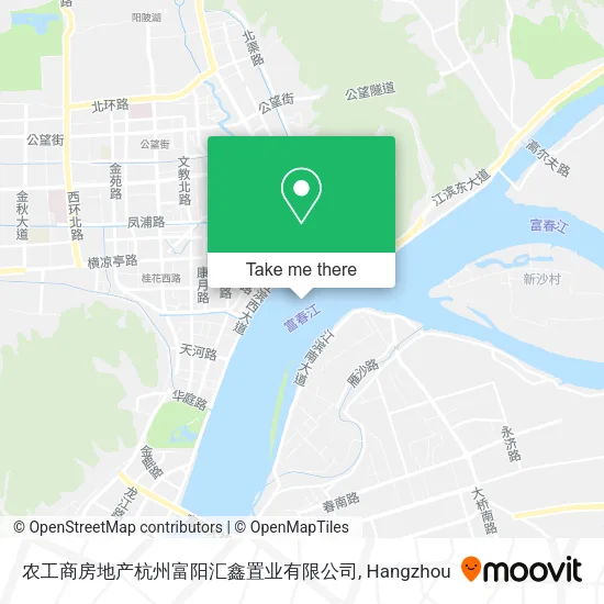 农工商房地产杭州富阳汇鑫置业有限公司 map