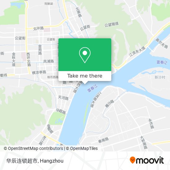 华辰连锁超市 map