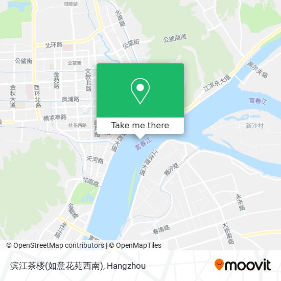 滨江茶楼(如意花苑西南) map
