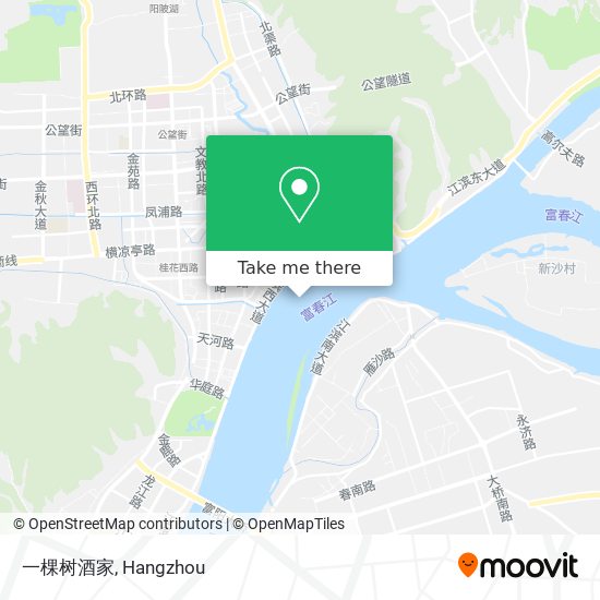 一棵树酒家 map