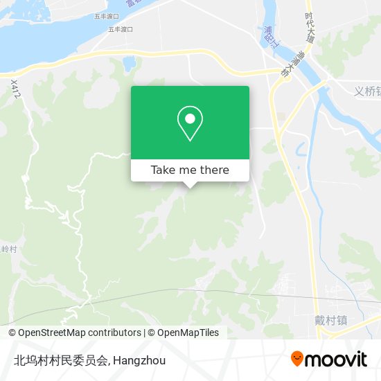 北坞村村民委员会 map