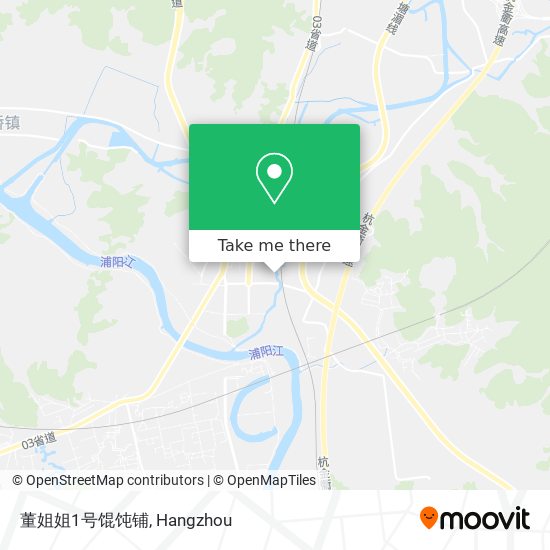 董姐姐1号馄饨铺 map